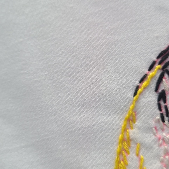 Vintage Hand Stitched New Jersey State Bird & Flower - Picture 16 of 16